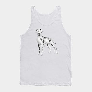 Harlequin Great Dane Dog Tank Top